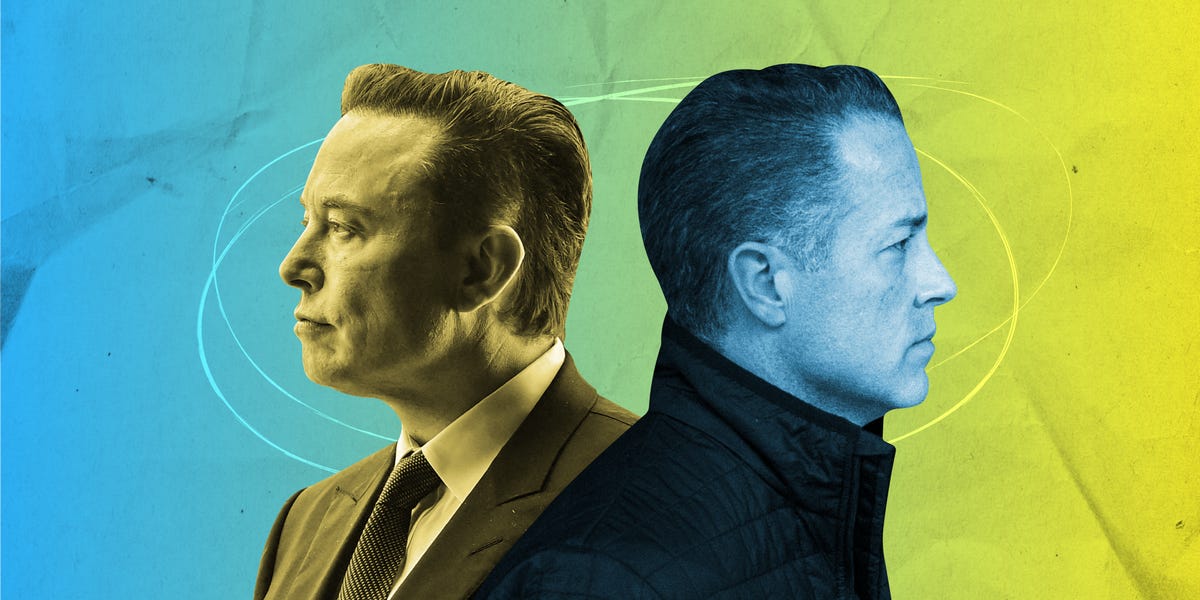 Elon Musk and Jared Birchall